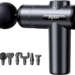 Portable Deep Tissue Muscle Massage Gun – 99-Speed Handheld Percussion Massager with LCD Display, Quiet Motor, 6 Heads & Carrying Case – Rechargeable Body Relaxation Tool for Active Lifestyles