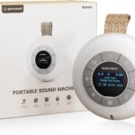 Glocusent Sleep Sound Machine for Adults Baby Kids – 62 Sounds & 30Hrs Long Lasting Rechargeable White Noise Sound Machine for Sleeping with Adjustable Volume and 4 Timer, Suitable for Home Travel