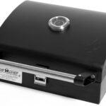 Camp Chef Deluxe BBQ Grill Box, Single Burner Accessory, Cooking Dimensions: 14 in. x 16 in, Black