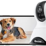 VIMTAG 2.5K Pet Camera 5G&2.4G WiFi Dog/Cat/Nanny Cam & Baby Monitor, 360° Indoor Camera for Home Security with Phone App & Speaker, Motion Tracking, Free AI Detection, Night Vision, SD/Cloud Storage