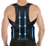 Posture Corrector for Men and Women,Adjustable Back Brace for Upper and Lower Back Pain Relief – Improve and Neck,Shoulder,Back Relieve L(33″-37″)