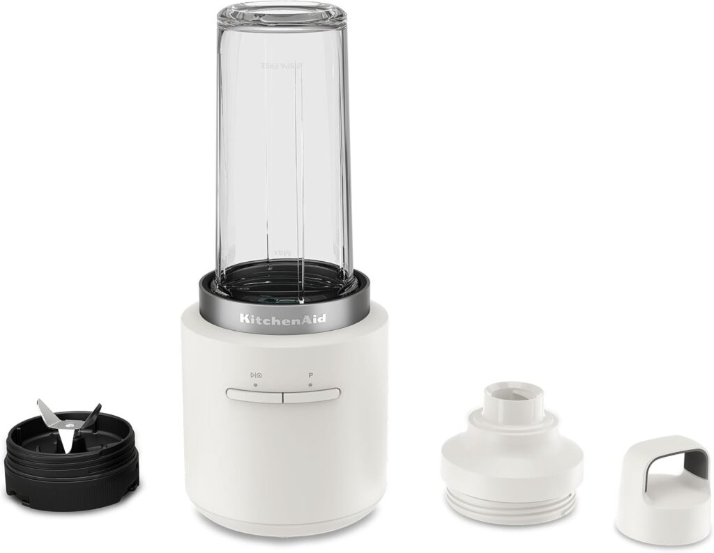 KitchenAid Go Cordless Personal Blender – battery sold separately, KSBR200, Porcelain White