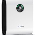 Air Purifiers for Home Large Room Up to 2500 ft² with PM 2.5 Display Air Quality Sensors, MOOKA H13 HEPA Air Purifier With Auto Mode for Pets Dust Odor Smoke, Timer, 15dB Sleep Mode for Bedroom, KJ217