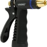 VIKING Hose Nozzle, Garden Hose Nozzle, Adjustable and Heavy Duty for Washing Car, Watering Plants, Washing Pets, and Home Use