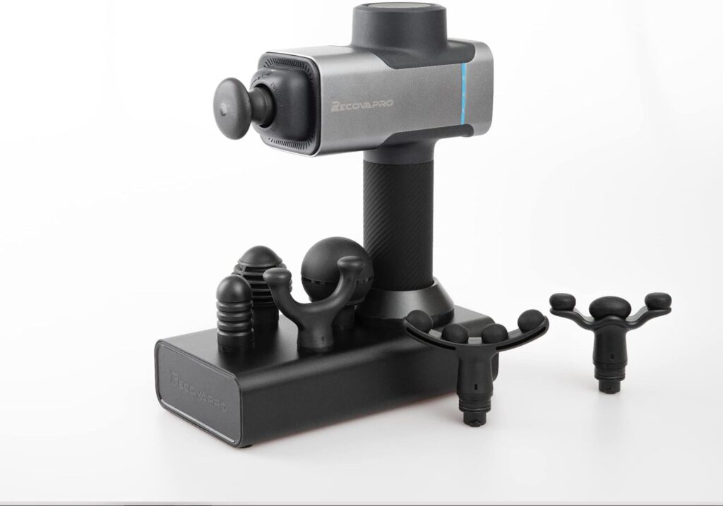 MAX – All-New 16mm Smart Bluetooth Enabled Massage Gun with Docking Station