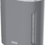 Pure Enrichment PureZone Air Purifier for Bedroom & Living Room, 4-Stage Filtration & UV-C Light, H13 HEPA Filter Helps Remove Bacteria, Pet Hair Dander, Allergens, Germs, Smoke, Dust (Gray)
