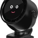 Clip on Fan for Bed, Portable Fan for Travel, 360° Rotate Battery Operated Personal Fan, Air Turbo Tech & Digital display, stroller fan with 5 Speeds, For Home Office Stroller Camping – Black