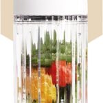 Beast GO Cordless, Premium Portable Blender for Shakes & Smoothies, 22oz Vessel, Blends Ice & Frozen Fruit, Travel-Ready, Rechargeable USB-C Battery, Drinking Lid and Straw System (Cloud White)