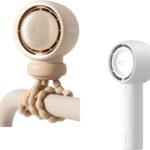 JISULIFE Baby Stroller Fan Handheld Fan, Portable Bladeless Mini Fan