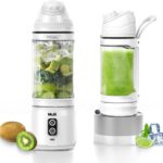 Mulli Portable Blender, 24oz Travel Blender for Shakes and Smoothies, USB Rechargeable Mixer with a Lid for Travel Gym