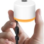 Soothing Sounds White Noise Machine Portable Sleep Machines with 30 Relaxing Sounds 12 Color Options 5 Adjustable Brightness 32 Volume Levels 4 Timer for Baby and Adult Perfect for Home Travel Office