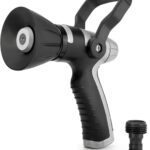 Garden Hose Nozzle, Heavy Duty Metal Hose Sprayer Nozzle Hose Sprayer Water Hose Nozzle Perfect for Cleaning, Watering Garden Street, Washing Cars, Bathing Pets