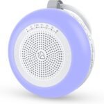 Portable Sound Machine for Baby,LEICEX White Noise Machine,33 Soothing Sound 10 Colors Night Light Sleep Machine for Baby Kids,Timer and Memory, Travel Sound Machine for Sleep Office Privacy Travel