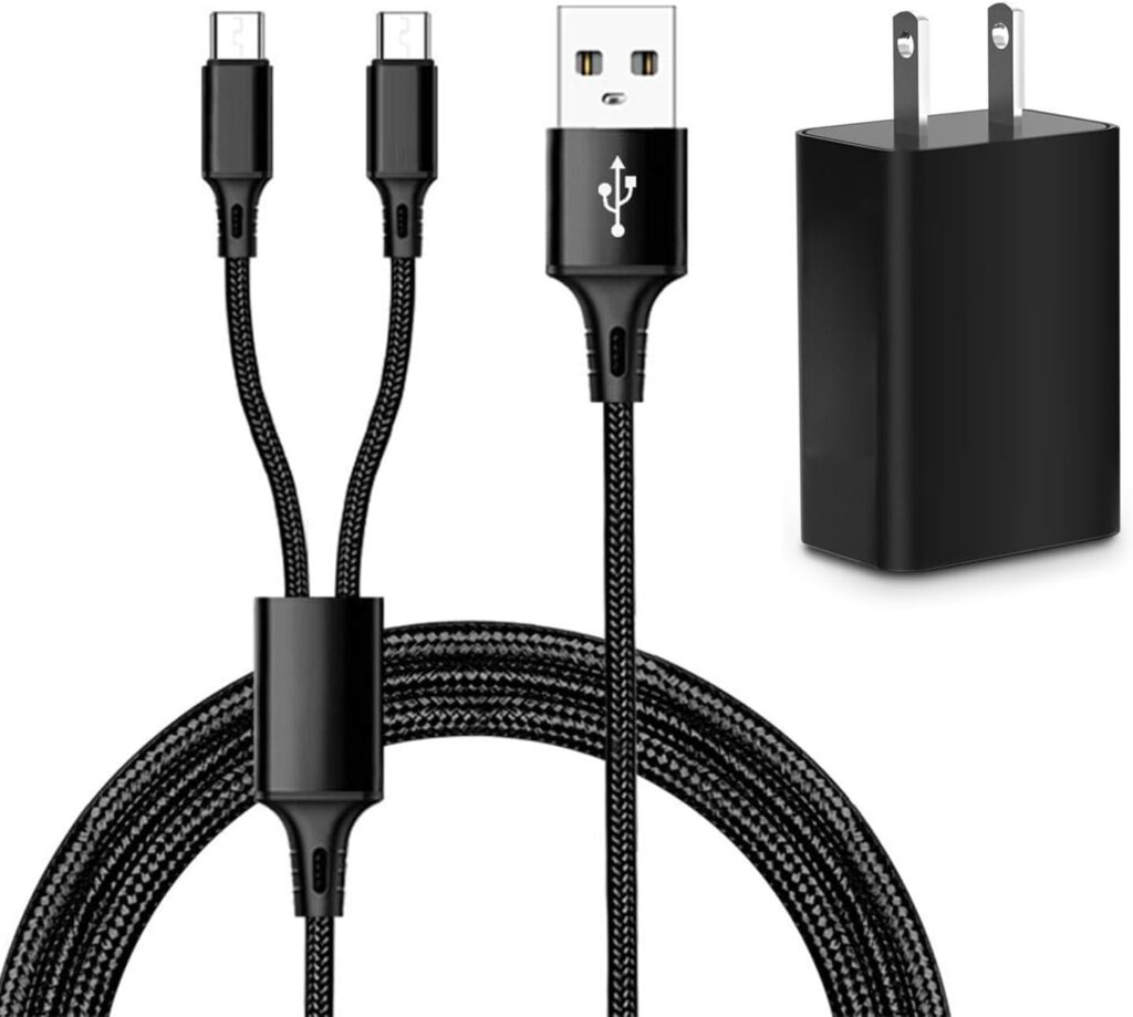 Boda Stroller Fan Charger, USB AC Adapter Charger Cord Compatible for AMACOOL/SkyGenius/snawowo/WiHoo/GUSGU/Koonie Stroller Fan