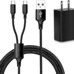 Boda Stroller Fan Charger, USB AC Adapter Charger Cord Compatible for AMACOOL/SkyGenius/snawowo/WiHoo/GUSGU/Koonie Stroller Fan