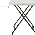 Cuisinart Fold ‘n Go Prep Table, Portable Folding Table and Grill Stand with Tool hooks, Trash Bag Holder, Paper Towel Rack, 24” x 20” Steel Food Prep Station Perfect for BBQs, Tailgates and Camping