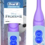 Oral-B Kids Battery Power Electric Toothbrush Featuring Disney’s Frozen for Children and Toddlers age 3+, Soft (Characters May Vary)