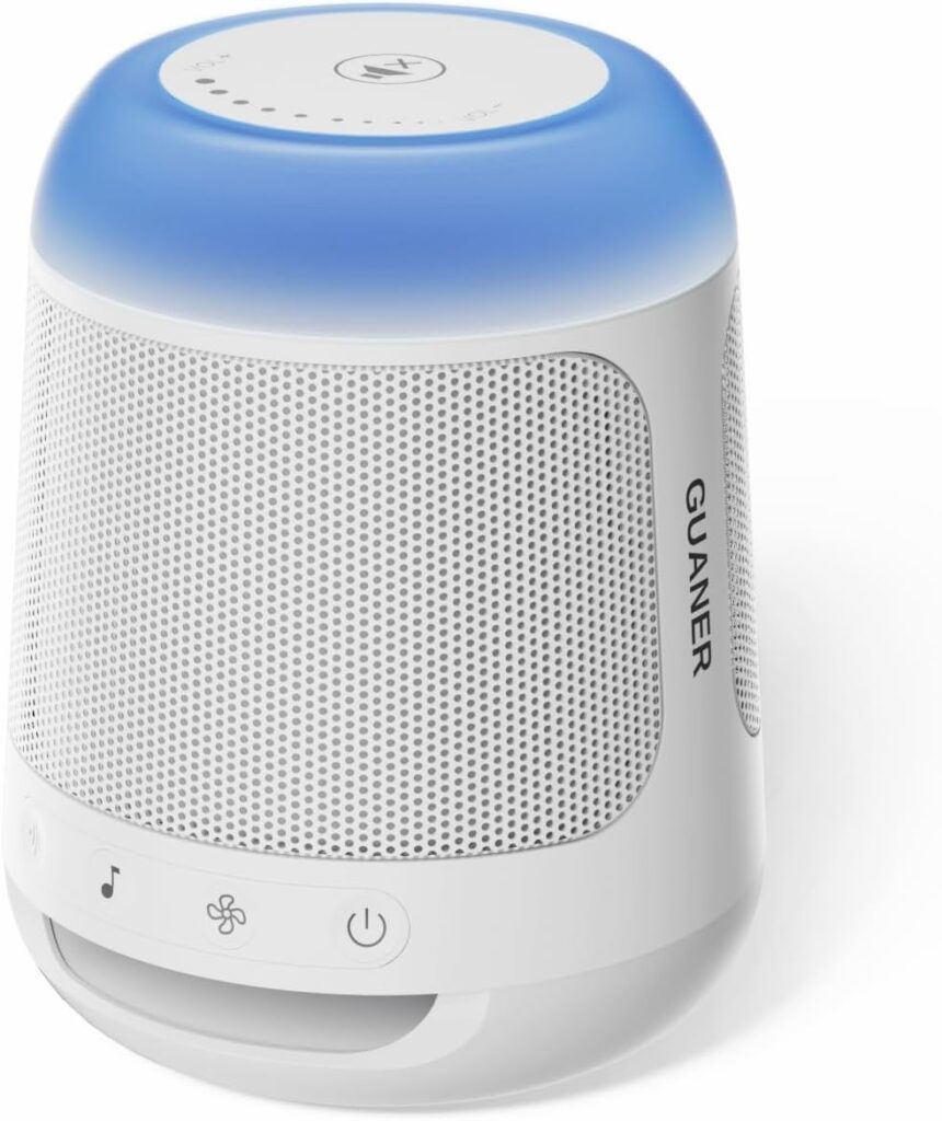 White Noise Machine for Sleeping with Night Light,Baby Sound Machine– 29 Soothing Sounds,Rechargeable White Noise Machine for Kids Adults Sleep, Portable Lullaby Machine Baby Soother