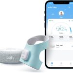 eufy Security Baby Smart Sock Baby Monitor with 2.4 GHz Wi-Fi, Track Sleep Patterns, Naps, Heart Rate, AI Cry Detection, Pan and Tilt, No Monthly Fee