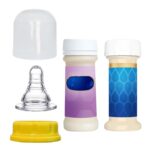 6pcs Reusable Collar Ring Sets Compatible with Similac Ready to Feed Bottles – Includes Collar Ring, Slow Flow Nipple, and Dome Cap – BPA Free & Easy to Clean – Compatible with Similac 360 Total Care