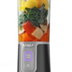 Ninja Blast 16 oz. Personal Portable Blender with Leak Proof Lid and Easy Sip Spout, Perfect for Smoothies, Cordless, USB-C Rechargeable, Dishwasher Safe Parts (Renewed) (Black)