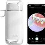 Water Flosser for Teeth, w/Camera 5MP 1080P, Portable Cordless Oral Irrigator, 3 Jet Tips& 3 Modes IPX7 Waterproof Rechargeable Oral Irrigator, for Teeth & Braces Care