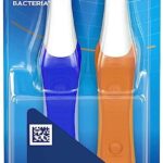 Oral-B Pulsar Pro-Health Expert Clean, Battery electric toothbrush, 2 count MEDIUM toothbrush pack, removes plaque, travel essentials tooth brush