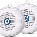 Double Brown Noise Sound Machines with 30 Soothing Sounds Mini White Noise Machine Baby 32 Volume Level Sleep Machine for 3D Surround Sound Rechargeable Noise Machine for Kid Adult Home Travel