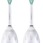 Philips Sonicare Genuine E-Series Replacement Toothbrush Heads, 2 Brush Heads, White, HX7022/66
