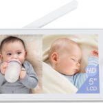 ARENTI 2025 Upgraded 5-Inch Wireless Baby Monitor Display, Parent Unit for AInanny A4 D3 Camera(Screen2)