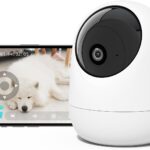 Rraycom Indoor Camera 5G&2.4G WiFi,2K Security Cameras for Home Security,360°Pan & Tilt, Dog/Pet Baby Camera with Motion Tracking& Sound Detection, 2-Way Audio, Night Vision,Siren,Works w/Alexa