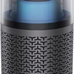 AIRROMI Air Purifiers for Bedroom Home,Up to 658 Ft²,Activated Carbon Filter Cleaner,With Fragrance Sponge for Better Sleep,Night Light,Pet Dander,Allergies,Smoke,Odor,Desktop Air Cleaner A2002 Grey