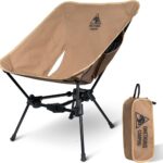 ONETIGRIS Tigerblade Camping Chair, Lightweight Folding Backpacking Hiking Chair, Compact Portable 330 lbs Capacity