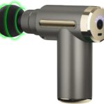 cotsoco Massage Gun Deep Tissue for Pain Relief with 4 Massage Heads & 6 Speeds, Electric Mini Handheld Body Massager for Any Pain Relief, Best Gifts for Dad and Mom