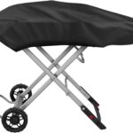 tonhui Grill Cover for Weber Traveler Portable Gas Grill 9010001, Outdoor Heavy Duty Waterproof Oxford Fabric Weather Resistant