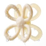 KUB Teething Toys, Silicone Teether Relief Soothing Sore Gums, Baby Chew Toys, Baby Toys 3-12 Months Beige