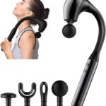 Massage Gun Deep Tissue with Extended Handle Revolutionary U-Shaped Back Massager Body Massager for Neck,Shoulder,Leg