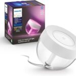Philips Hue Iris Smart LED Table Lamp, White – White and Color Ambiance – 1 Pack – Control with Hue App – Works with Alexa, Google Assistant, and Apple Homekit