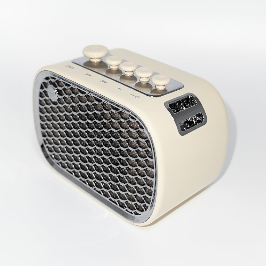 White Noise Machine & Gentle Bass Bluetooth Speaker, Sleep Sound Machine Portable for Baby, Adults, Travel & Office