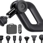 BOB AND BRAD D6 Pro Massage Gun Deep Tissue Percussion with 16mm Amplitude, Professional Muscle Massager for Athletes Pain Relief, Quiet Electric Back Massager, Gifts for Him