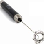 Portable Drink Mixer Small Handheld Electric Stick Blender – Cordless and Battery Operated Bulletproof Keto Coffee Blender