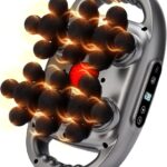 Massage Gun, 22 Head Foot Back Neck Shoulder Massager with Adjustable Multi-Modes & Intensities, Fascia Gun for Athletes, Birthday Gifts for Men