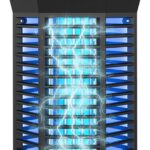 Bug Zapper Outdoor and Indoor, New Mosquito Zapper with 4200V Instant Killing Grid, 18W Light Fly Trap Outdoor with Waterproof Fly Zappers for Patio, Courtyards, Campsites