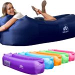 WEKAPO Inflatable Sun Lounger, Air Sofa, Hammock, Portable, Waterproof and Leak-Proof, Ideal for Backyard, Beach, Travel, Camping, Picnics and Music Festivals