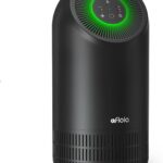 Afloia Air Purifier for Pets, Air Purifiers for Home Large Room Up to 880 Ft², Efficient Filter Air Cleaner for Home Remove 99.99% Pets Hair Odor Dust Smoke Mold Pollen, Fillo Black