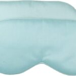 HBHLFZ Sleep Mask 2 Pack – Bamboo Viscose Fiber Sleeping Eye Mask – with Elastic Band/Headband – Comfort Sleeping Shade – for Nighttime Sleeping, Traveling & Napping(Light Blue)