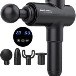 Massage Gun Deep Tissue – Back Muscle Massager w/High Torque Motor for Back Pain, Shoulder, Neck, Body, All Muscles Recover & Massage