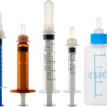 Nurser Feeding Bottle Kits with Replacement Nipples for Pet Dog Puppy Cat Kitten and Small Baby Animals