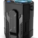 Portable Fan 4000mAh Rechargeable, 4 Speeds 13000RPM Strong Airflow, Personal Waist Fan with Max 24H Working Time, Wearable Neck Fan, Hands-Free Clip Belt fan for Camping, Outdoor, Jobsite, Traveling