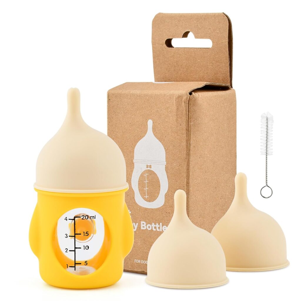 20ml Puppy & Kitten Nursing Bottles – Safe and Reliable Pet Feeding Bottle for Newborns